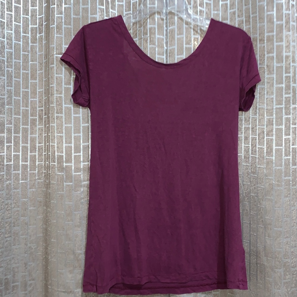 Open back blouse